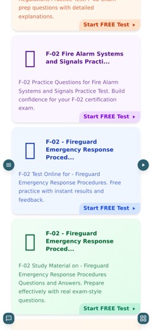 F-02 Practice Test screenshot