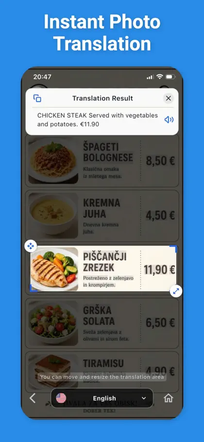 Captura 4 de 6 de Slovenian Voice Translator
