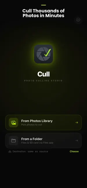 Cull: Photo Picker screenshot 1