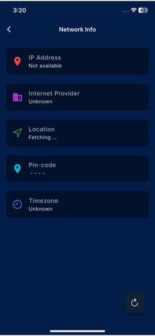 Anonymizer VPN screenshot