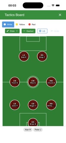 SoccerMgr iPhone screenshot