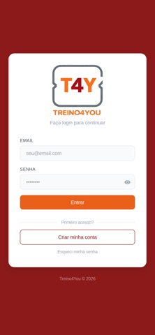 Treino4You screenshot