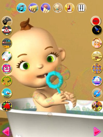 My Talking Baby Music Star iPad screenshot