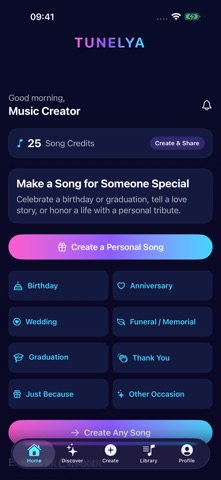 TUNELYA screenshot 1