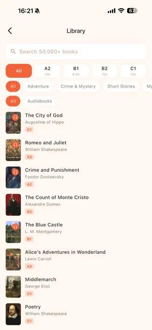 SuperReading: Reading English screenshot 2