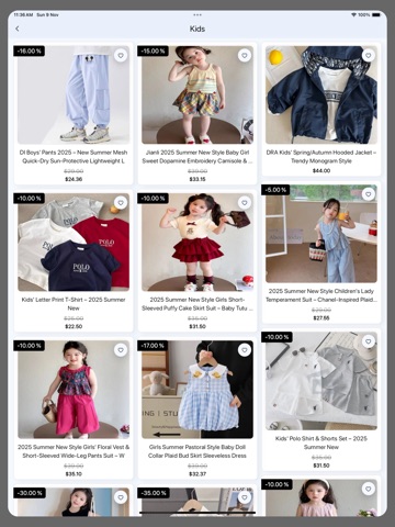Luna Store Uropa iPad screenshot
