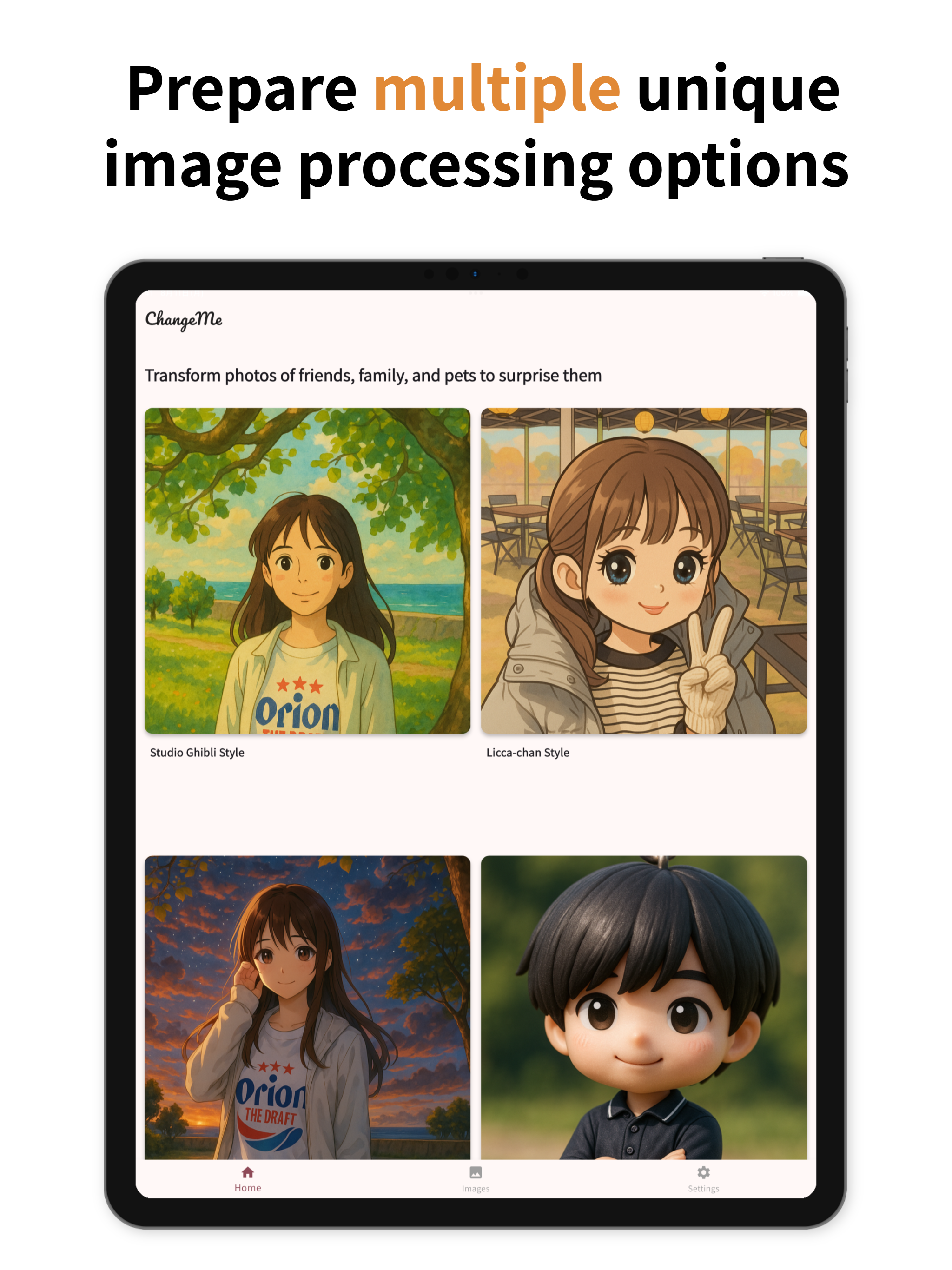 ChangeMe One-Tap Photo Changer