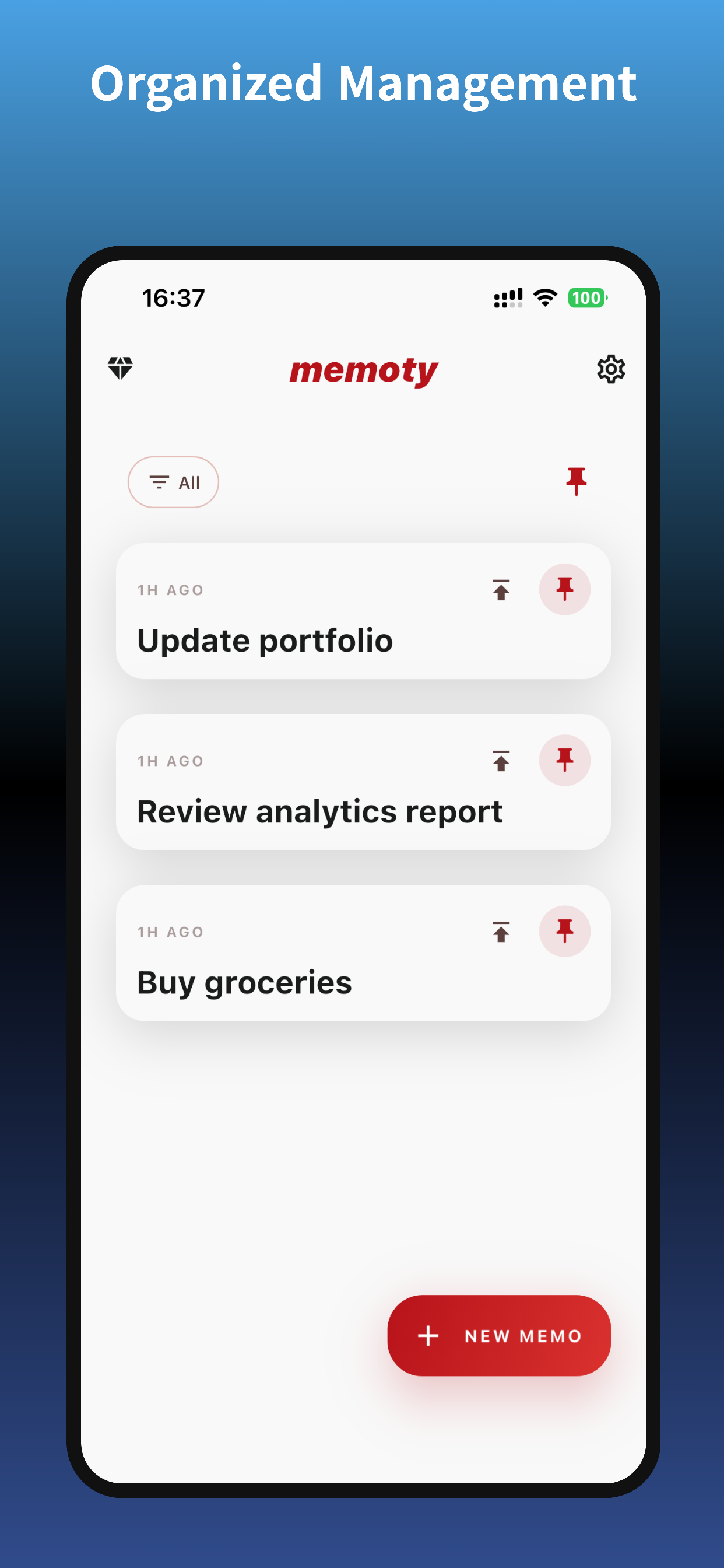 Memoty - Notes in Notify screenshot 4