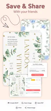 Invitation Maker Card Maker screenshot 5