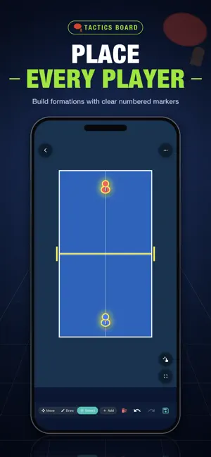 Table Tennis Board - Tactics screenshot 2