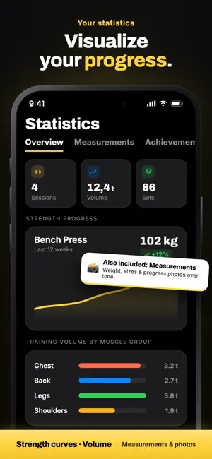 S-TIER: Gym Workout Tracker screenshot 4