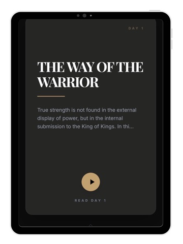 Act Like Men Bible App for Men iPad screenshot 1