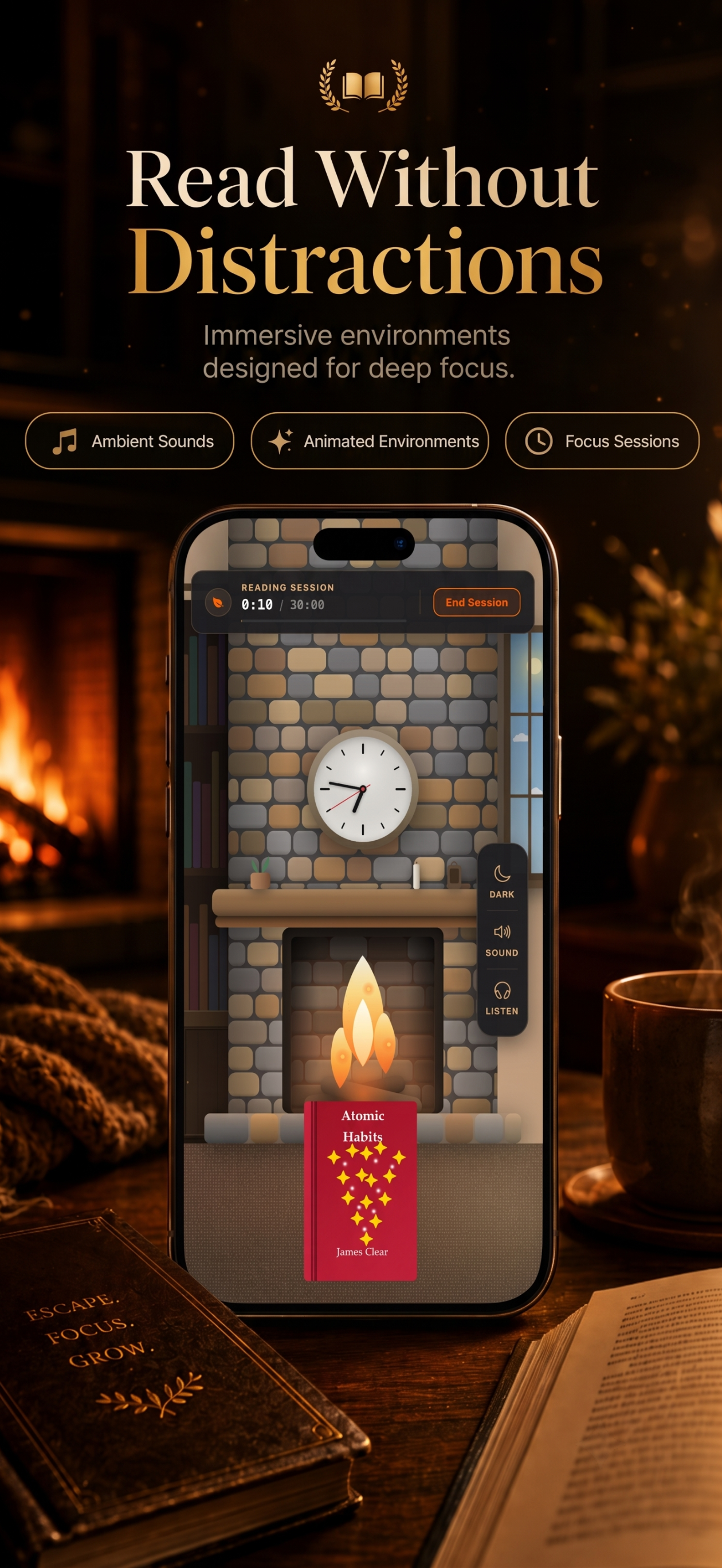 Leaf & Spine: Reader & Tracker