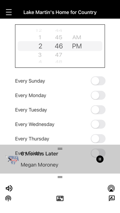 Kowaliga Country 97.5 iPhone screenshot 4 - Entertainment app
