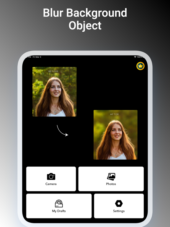 Screenshot #4 pour Blur Photo Editor - Point Blur
