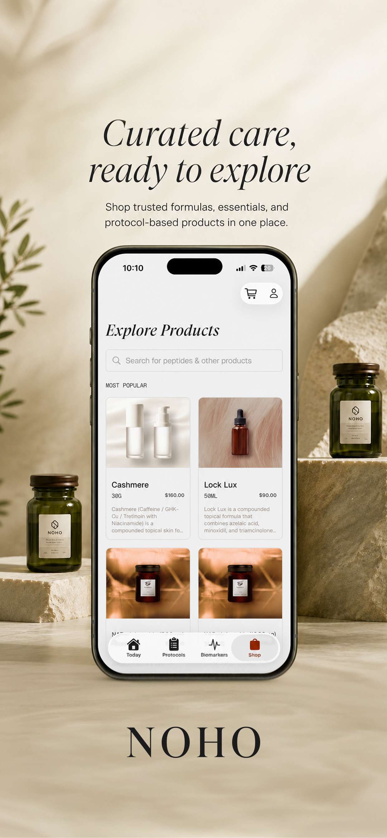NOHO Labs - Health Optimized screenshot 3