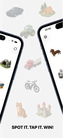 Car Bingo: Road Trip Game iPhone screenshot