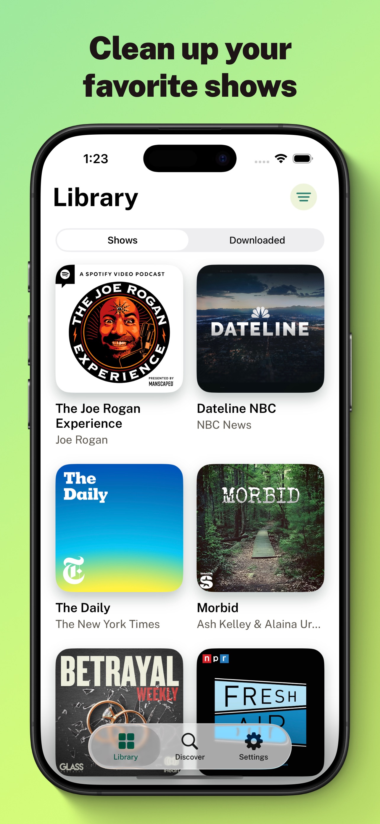 Screenshot 3 of PodGuard - Podcast Filter