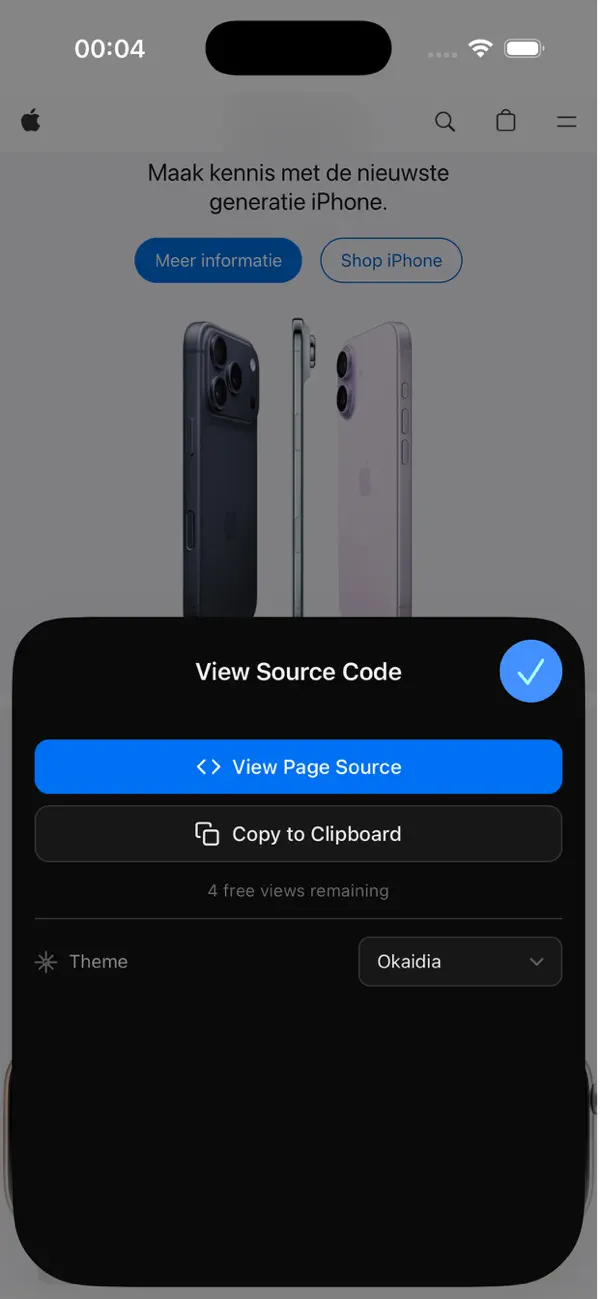 #2. View Source Code (iOS) By: Polarity Labs Pte. Ltd.