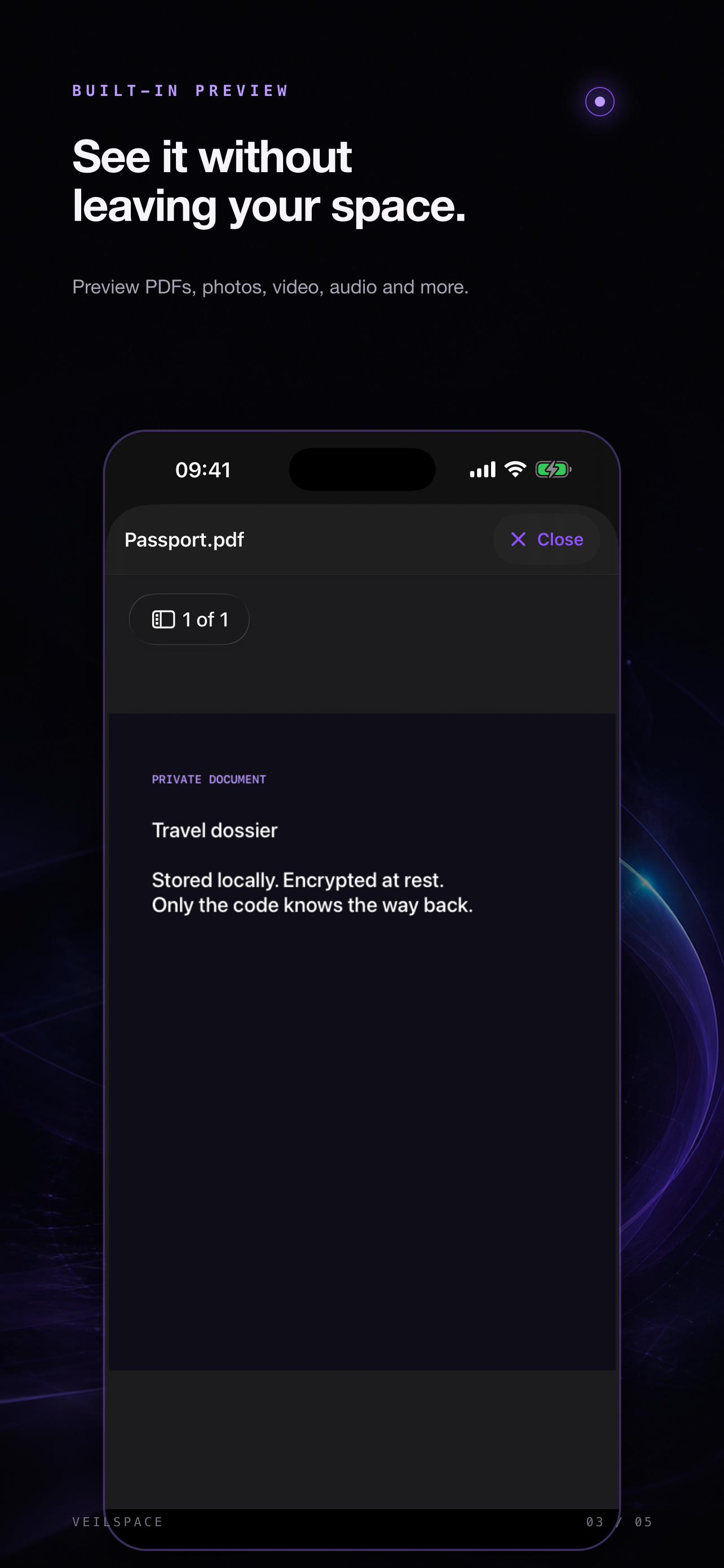 Veilspace screenshot 4