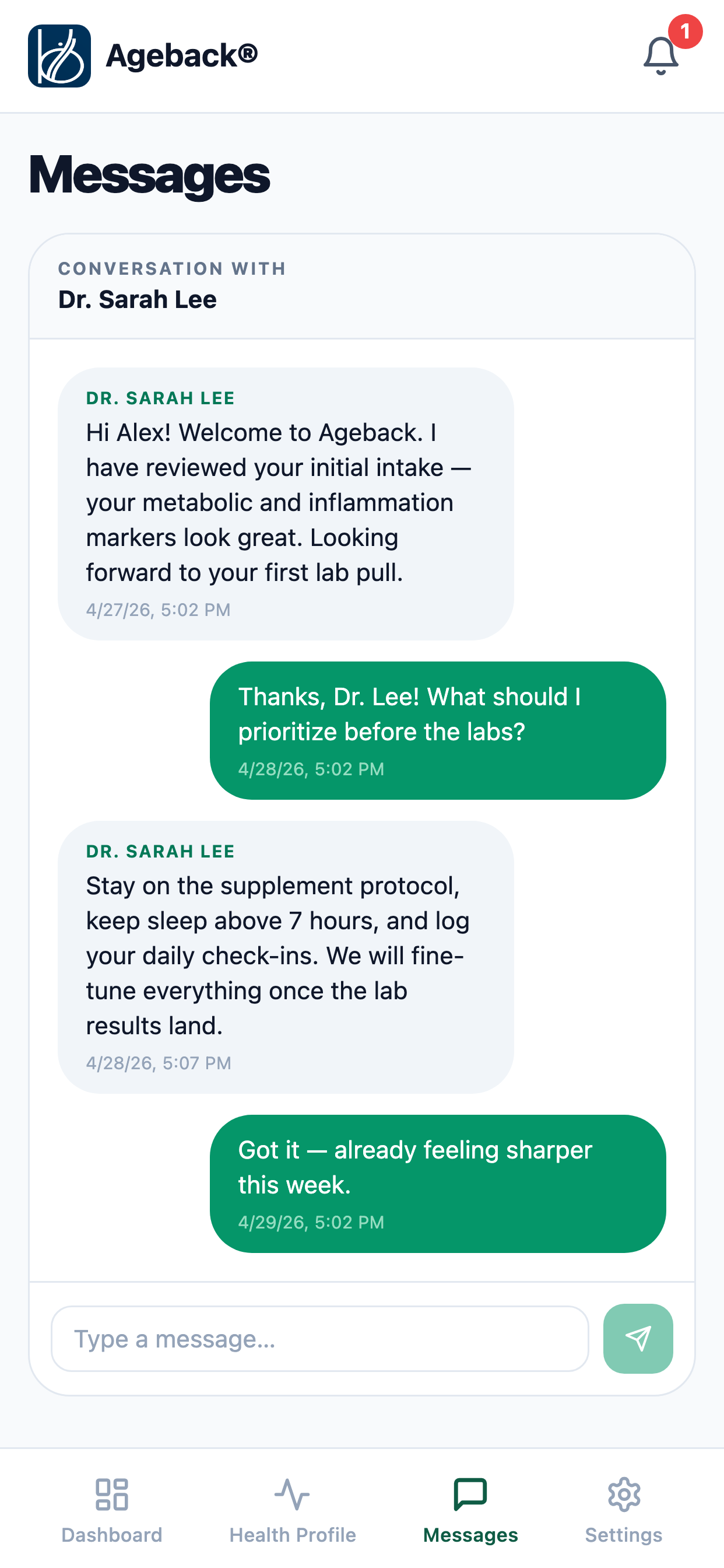 Ageback Membership screenshot 9