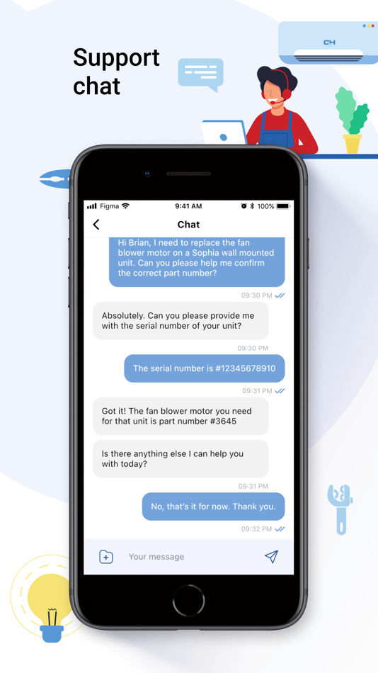 #4. Cooper&Hunter Tech support (iOS) By: CooperHunter