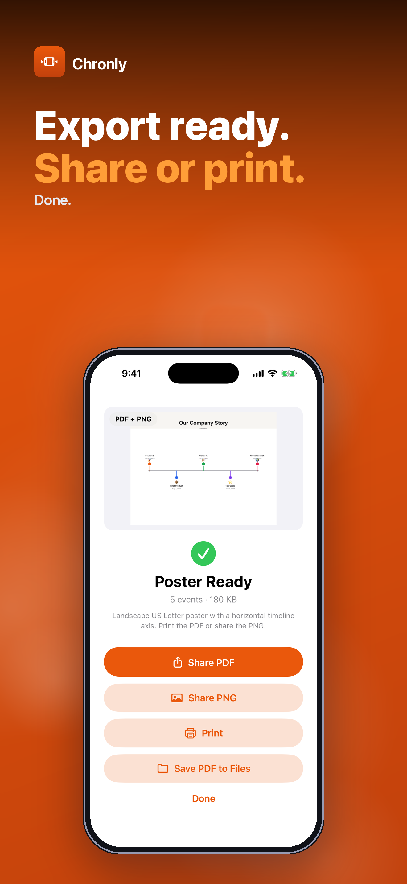 Chronly: Timeline Maker screenshot 3