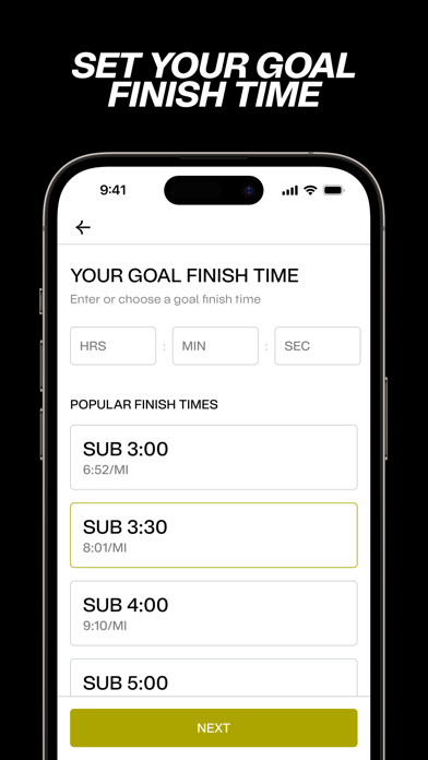 The Run App by Bandit Running Screenshot