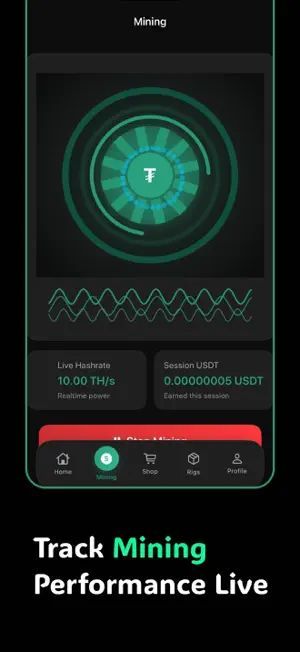 USDT Mining screenshot 2