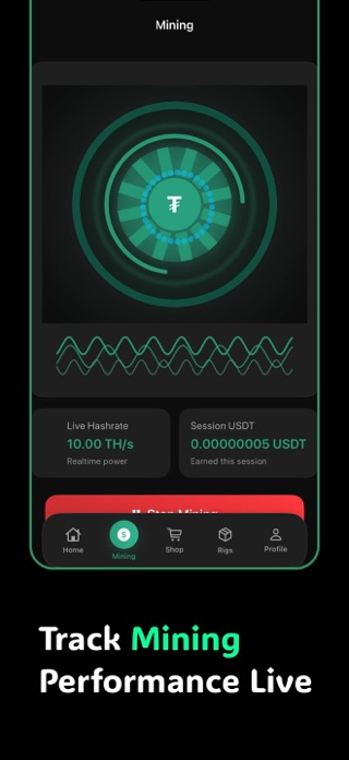 USDT Mining Screenshot 2 of 8