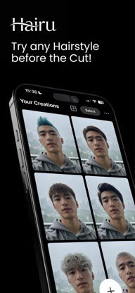 Hairu: Hairstyle Try On screenshot 1
