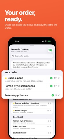 Posso: Allergy Menu Scanner screenshot 5