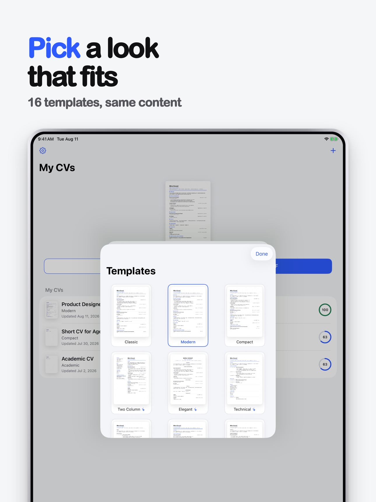 Screenshot 10 of Resuma CV & Cover Letters