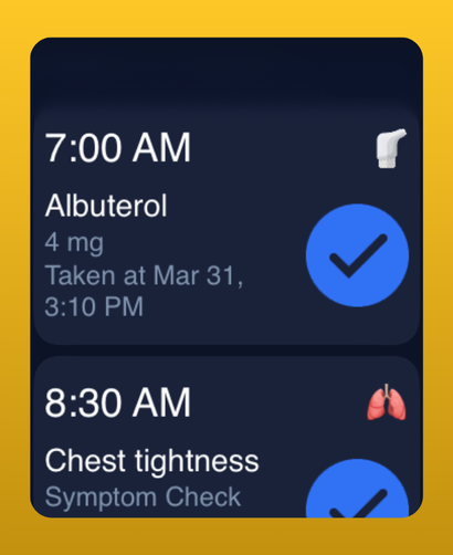 Asthma Tracker - Astira