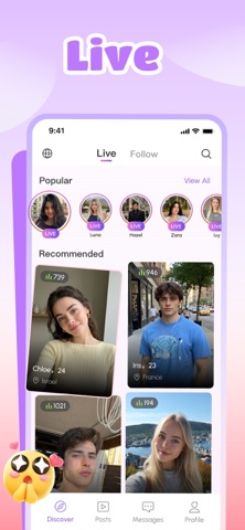 Renna-Live Stream&Connect Screenshot 1 of 3