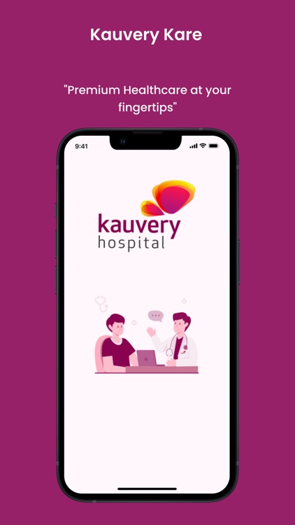 Kauvery Kare: Patient App