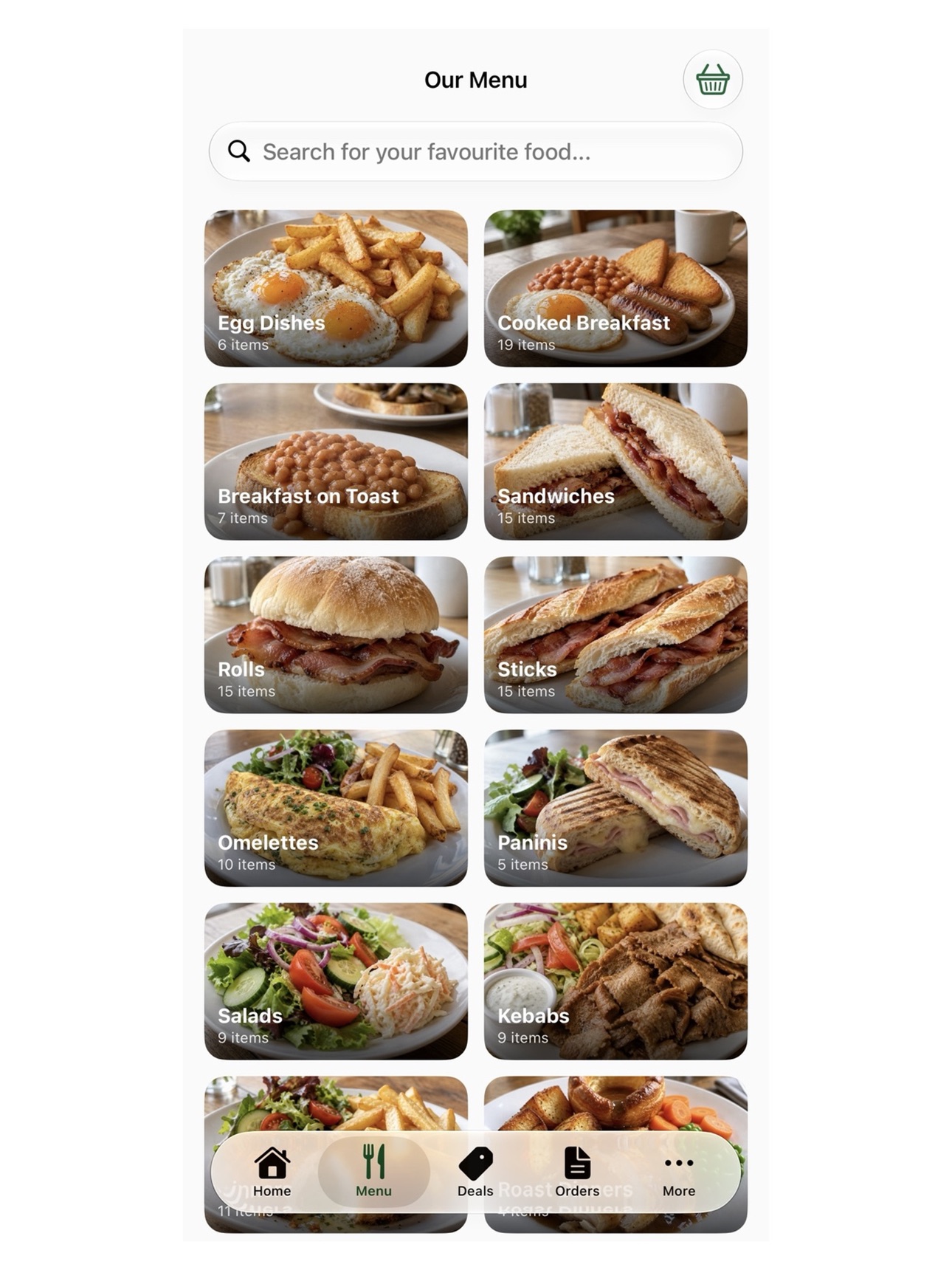 Screenshot 9 of Diplocks Cafe App