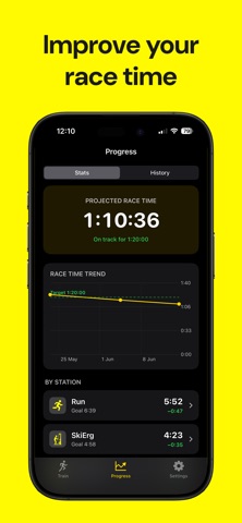 Hyrox Workout & Timer: Sweat Screenshot 3 of 5