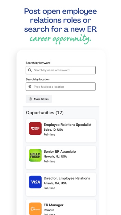 empowER by HR Acuity iPhone screenshot 3 - Social Networking app