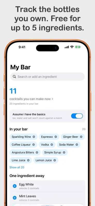 Cocktail Codex screenshot 2 of 6