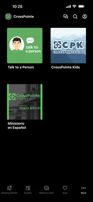 CrossPointe Church screenshot 4
