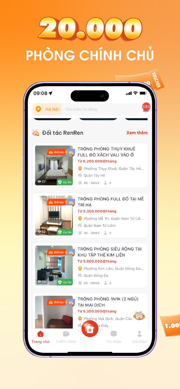 Rencity: Thuê Phòng Trọ Căn Hộ screenshot 3