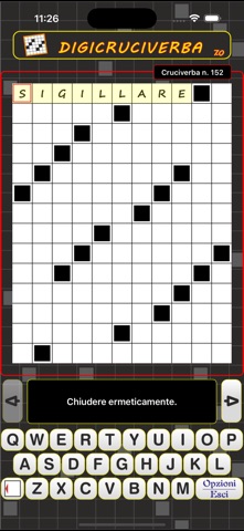 Italian crosswords: Cruciverba screenshot 1