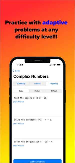 MyAlgebraTutor screenshot 4