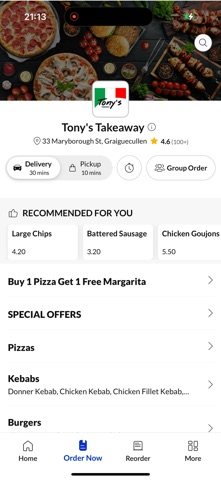 Tonys Takeaway Screenshot 2 of 4