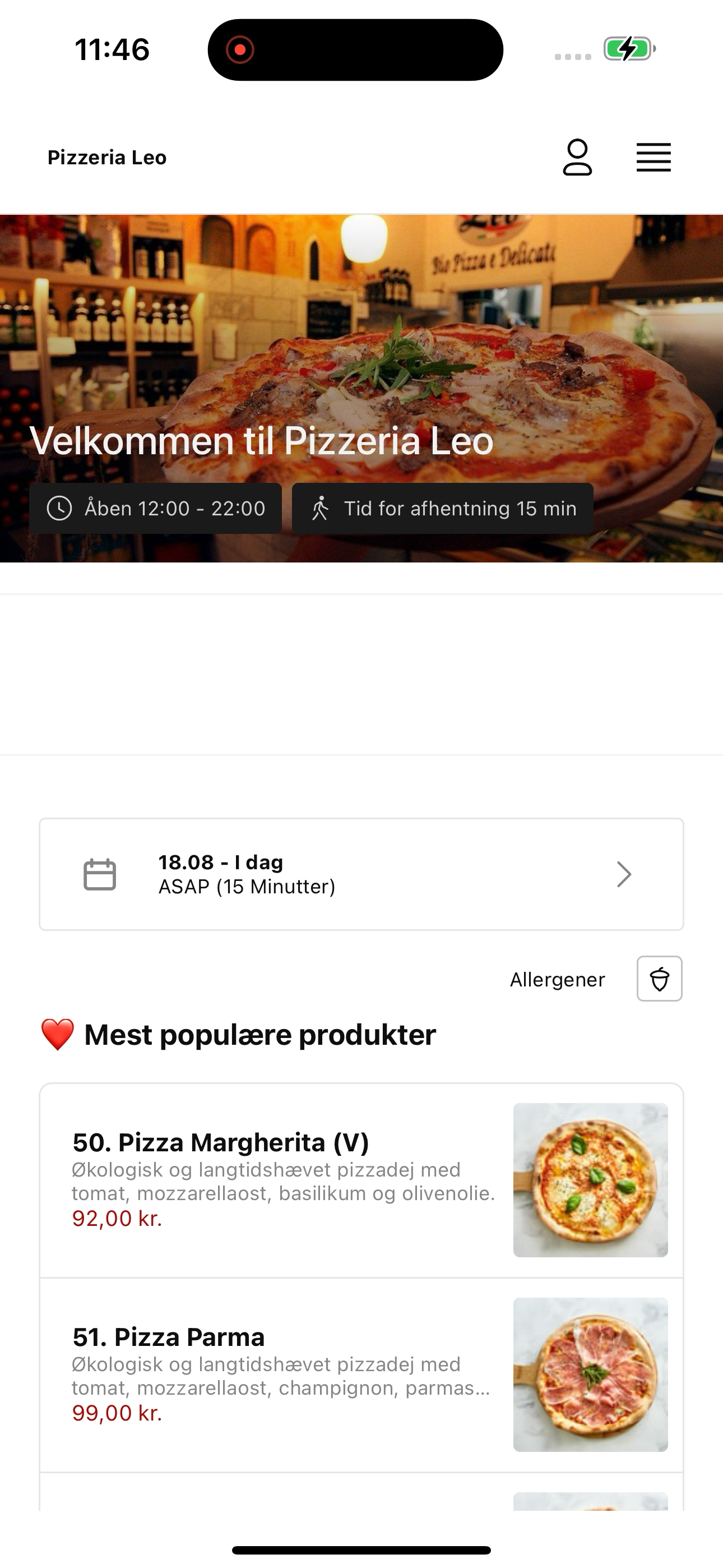 Pizzeria Leo Sølvgade screenshot 6