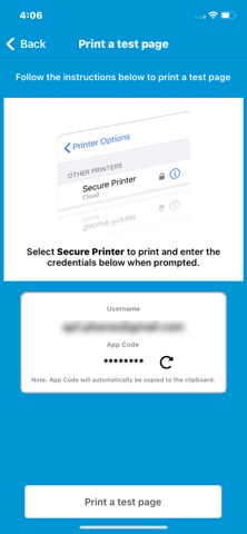 HP JetAdvantage Secure Print Screenshot 2 of 4