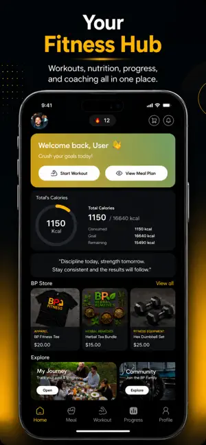 BPFitnes screenshot 2