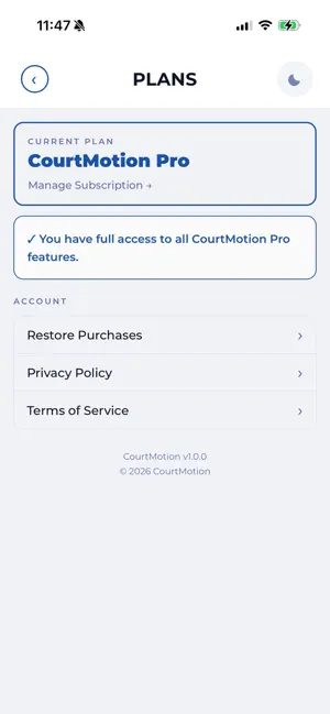 CourtMotion screenshot 4
