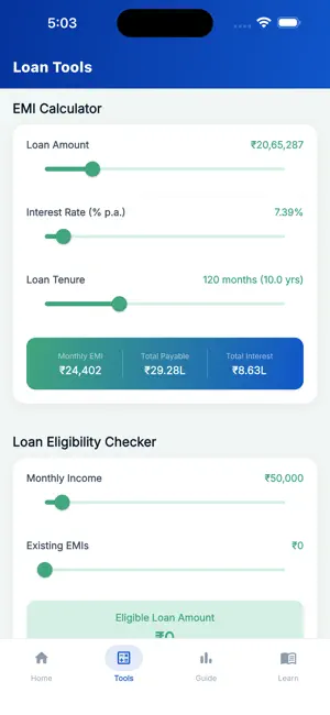 Loan Cash - Credit Loan Calc screenshot 3